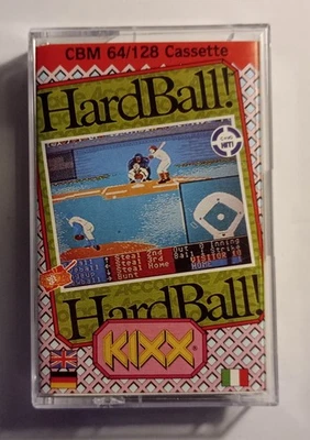 HARDBALL - KIXX version - Commodore 64 C64 C128 - TESTED See photos - Image 1 of 4