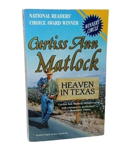 Heaven In Texas By Curtiss Ann Matlock (1991, Paperback) - Picture 1 of 6
