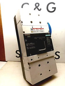 New Siemens NMX2B800 800 Amp Circuit Breaker 2 Pole 600 VAC / 250 VDC 65kA - Foto 1 di 10