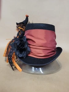 Neq Elsie Massey Top Hat, Halloween Witch, Black, Costume, Prop - Picture 1 of 14