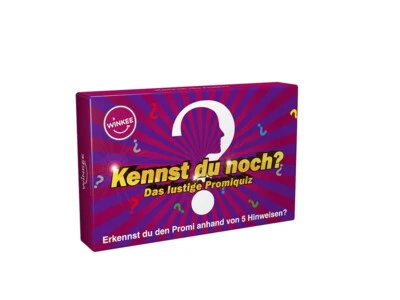 WINKEE Kennst du noch? Promiquiz Spiel f. unterwegs Partyspiel Geschenkidee PromiFakten