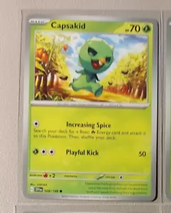 Capsakid 028/198 Pokemon card Scarlet & Violet common NM - Bild 1 von 1