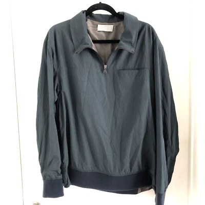 Pullover cortavientos Vince verde oscuro talla mediana talla M Foto 1 de 4