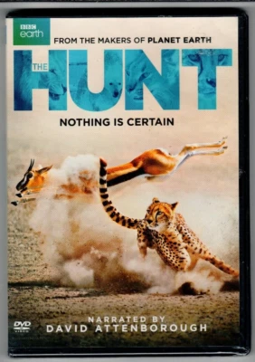 The Hunt, Nothing is Certain BBC Earth, DVD New/Sealed, David Attenborough - Image 1 of 2