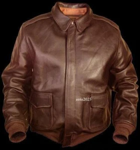 Retro Men Casual Jacket Flight Shawl Collar Motorcycle Loose Jacket Flying Coat - Picture 1 of 17