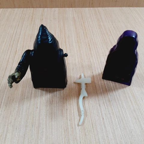 Weird Wolf Evil Ghostling and Swooping Bat Super Naturals 1987 Figures PARTS Cover
