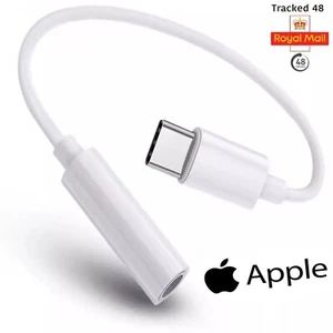 USB Type C TO 3.5mm Audio Jack Headphone Adapter USB-C Cable For Apple iPhone - Picture 1 of 5