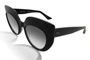 Dita Women's Sunglasses Conique DTS514-01 Shiny Black/Grey 53mm - Authentic - Picture 1 of 11