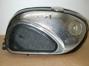 Vintage Honda CB77 Superhawk 305cc OEM 1961-1967 Motorcycle Fuel Gas Tank - Picture 1 of 15