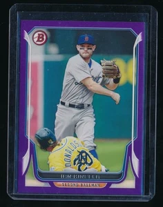 IAN KINSLER 2014 BOWMAN PURPLE 09/10 DETROIT TIGERS - Picture 1 of 1