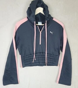Puma Womens En Pointe Savannah Womens Half Zip Hoodie Black Size UK 8 EU 38 - XS - Bild 1 von 12