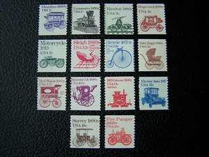 US STAMPS 1981-1984 YEARS COMPLETE SET, SCOTT # 1897-1908. OG, MNH. - Picture 1 of 1