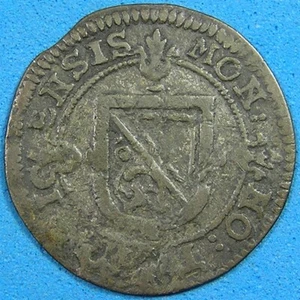 Switzerland Zurich Canton Schilling Coin 1600's, Combined Shipping - Foto 1 di 2