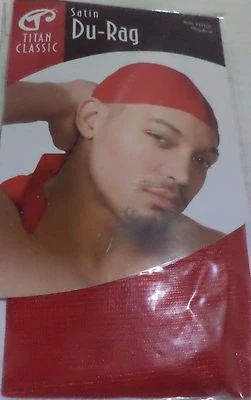 Titan Du-Rag Classic 1 Talla Ajuste Todo Color Rojo 12 unidades Foto 1 de 2