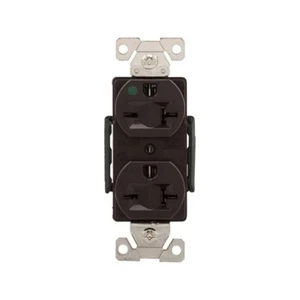 1pcs- EATON AH8400B 20A-250V NEMA 6-20 Premium Hosptial Duplex Receptacle Outlet - Picture 1 of 3