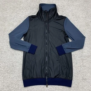 Giacca Under Armour donna extra small aderente lunga nera blu corsa jogging - Foto 1 di 10