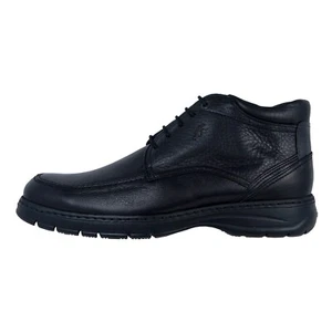 Fluchos Crono: Botines Para Hombre Negro Piel Plantillas Extraíbles Ref.9143 - Picture 1 of 6