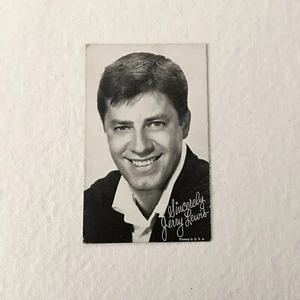 Printed Autographed Photo of Jerry Lewis 3"X5 1/2" Movie Collectible - Picture 1 of 2