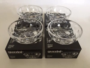 GUZZINI Bowls Set of 4, BOXED, Venice, Italian Desigers Pio & Tito Toso, NEW - Picture 1 of 11
