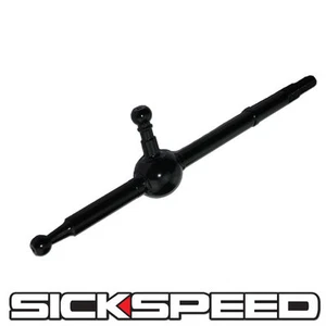 BLACK PERFORMANCE MANUAL SHORT THROW GEAR SHIFTER SELECTOR FOR TOYOTA 12X1.25 - Picture 1 of 1