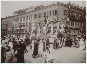 Carnaval de Nice (Alpes-Maritimes). Citrate 1903.
