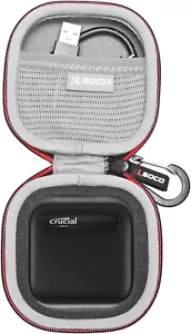 Hard Case for Crucial X10 Pro/X9/X9 Pro/X6 4TB/2TB/1TB/500GB Portable Ssd,Extern - Picture 1 of 7