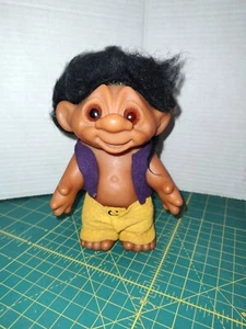 Vintage Troll Doll Thomas Dam Troll Doll Made in Denmark 1977 - Picture 1 of 5