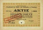 Markt & Kühlhallen München 1923 Hamburg Altona Köln LINDE MUK 1000 M Kühltransit