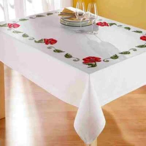 Jobelan 130 x 160 cm Kit Mantel Floral Amapola - Imagen 1 de 1