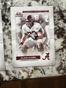 2023 BOWMAN U ALABAMA CRIMSON TIDE FOOTBALL CARD OLAUS ALINEN #39 - Picture 1 of 1
