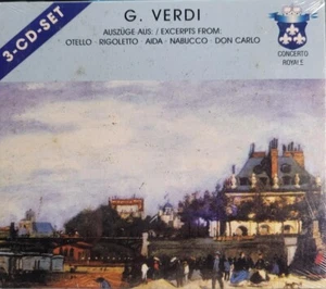 Verdi Excerpts Otello Nabucco Aida Rigoletto CD x 3 *SEALED* Germany TIM Opera - Picture 1 of 2