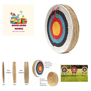 Archery Targets for Backyard Hand-Made Straw Archery Target for Recurve Bow C... - Picture 1 of 9