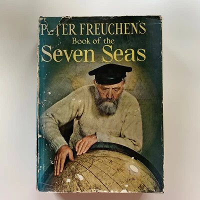 Peter Freuchen's The Book Of the Seven Seas 1957 Hardcover Dust jacket Foto 1 de 4