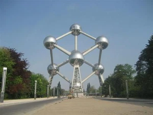 ATOMIUM MONUMENT GLOSSY POSTER PICTURE PHOTO science atoms brussels belgium 378 - Picture 1 of 1
