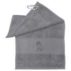 Szary ręcznik golfowy / gimnastyczny 'Cavalier King Charles' (GT00001625)