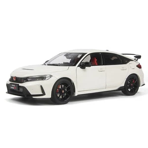 Paudi Honda Type-R FL5 bianco 2023 1:18 pressofuso modellino auto modellino porta aperta - Foto 1 di 8