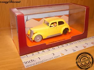 AUTO SCHIANTATA 1:43 TINTIN IL GRANCHIO CON ARTIGLI DORATI NUOVI DI ZECCA - Foto 1 di 1