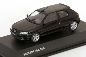 1/43 Solido Peugeot 306 S16 black S4311405 cochesaescala - Imagen 1 de 3
