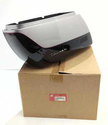 New OEM Honda Saddlebag 1997-2001 Shadow ACE Tourer VT1100T Silver Black NH390B - Image 1 of 4