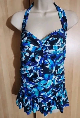 Женский цельный купальный костюм Jacklyn Smith размер 14 бренд подержанный  - Изображение 1 из 4