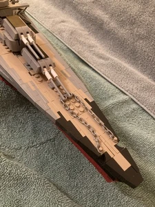 Cobi Bismarck 1:300 scale. Built up, for parts or repair - Picture 1 of 18