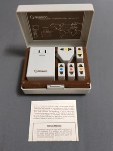 Vintage NORELCO International Power Travel Kit Steckdosenwandler - Bild 1 von 1