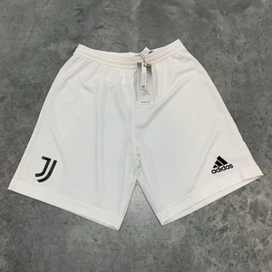 NEW Adidas Juventes Shorts Small White 2021 Home Football Soccer Mens - Picture 1 of 14