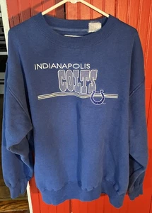 Vintage Majestic Indianapolis Colts Crew Neck Sweater XL - Picture 1 of 5
