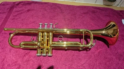 Yamaha YTR4335GII Intermediate Gold Brass Bell Trumpet With Case - Image 1 of 4