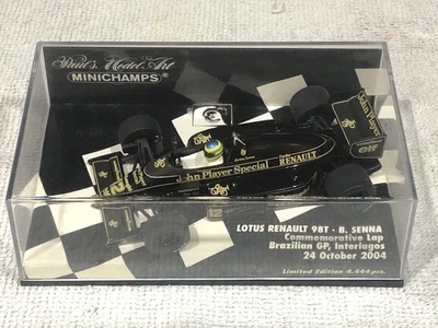 1/43 Lotus Renault 98T  JPS  Brazilian GP 2004 Commemorative Lap - Bruno Senna - Image 1 of 4