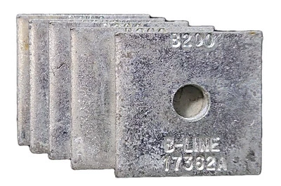(Lot of 5) B-Line B200 Square Washer 1 3/4" 17362A  *FREE SHIPPING* - Image 1 of 3