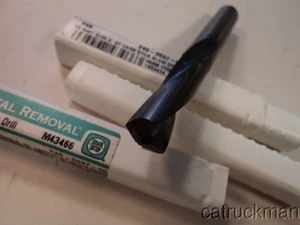 New 13/32 dia. Metal Removal, Slow Spiral, 2 Flute, Solid Carbide, Stub Drills - Picture 1 of 1