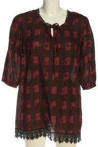 SHEEGO Blusa caída Mujeres Blusa Talla EU 40 burdeos-rojo oscuro-negro elegante - Imagen 1 de 5