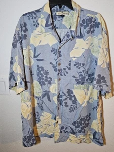 Tommy Bahama Men's Button Down Hawaiian 100% Silk Shirt Size XL - Picture 1 of 5